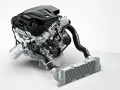 Silnik BMW TwinPower Turbo, model n20, z intercoolerem.