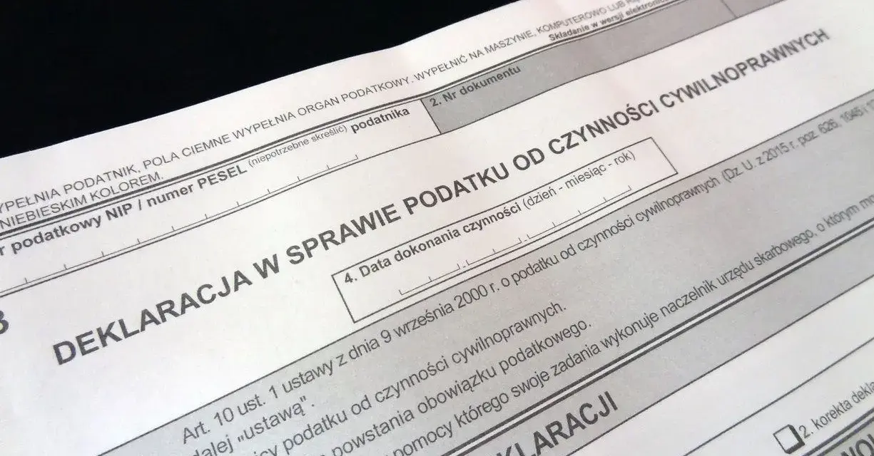 Deklaracja PCC-3. Dowiedz się, jak zapłacić PCC-3 przez internet, wypełniając formularz podatkowy.