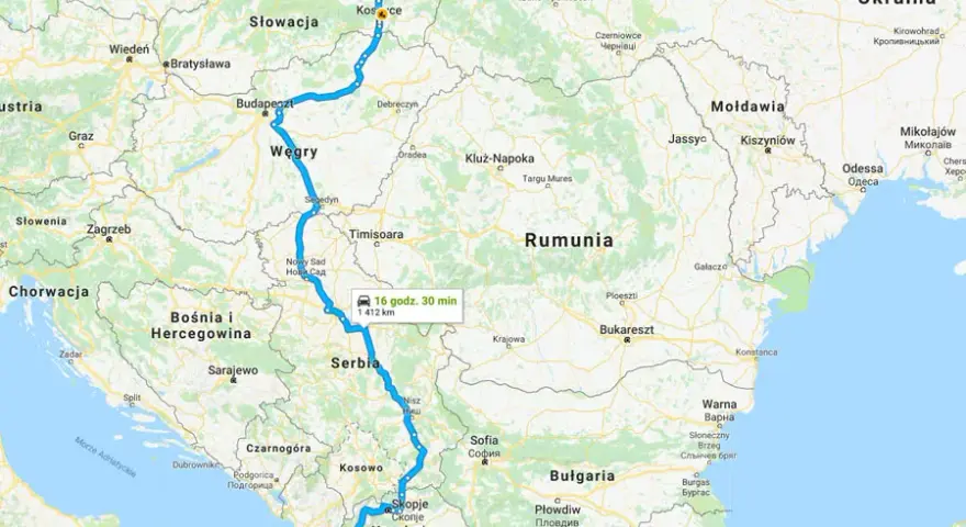 Najlepsza trasa z Polski do Albanii – uniknij męczących dróg