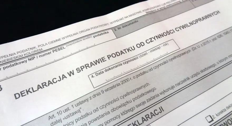 Deklaracja PCC-3. Dowiedz się, jak zapłacić PCC-3 przez internet, wypełniając formularz podatkowy.