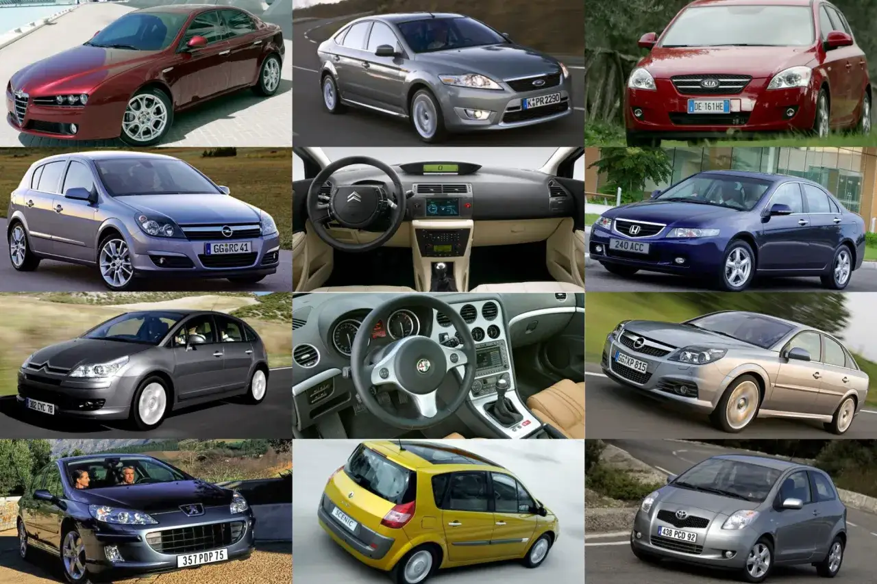 Szukasz auta do 15 tys.? Zobacz modele: Alfa Romeo, Opel Astra, Ford Mondeo, Kia Cee'd, Honda Accord, Citroen C4, Peugeot 407, Renault Scenic, Toyota Yaris.